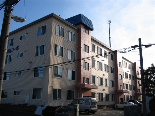 明野コーポ-建物外観
